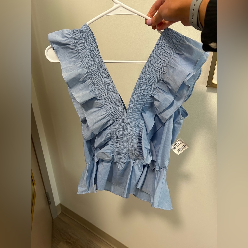 Impeccable Pig Ruffle Top